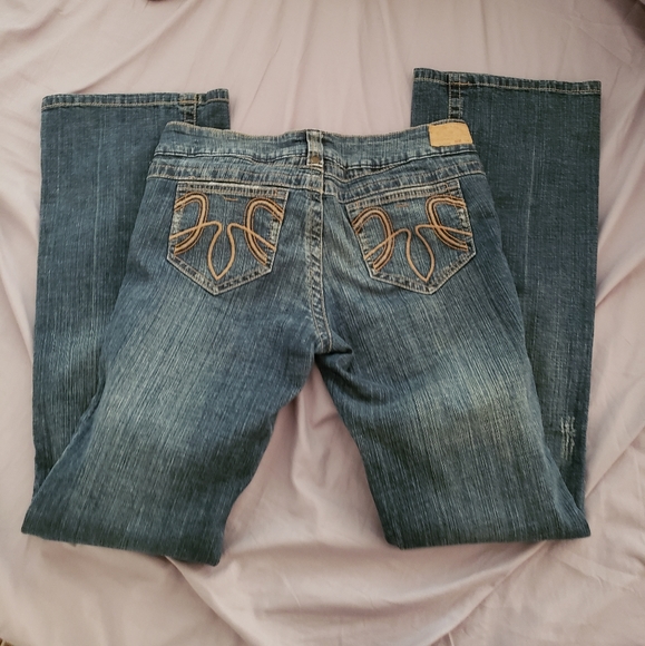 Hydraulic boot cut jeans size 7/8 - Picture 3 of 3